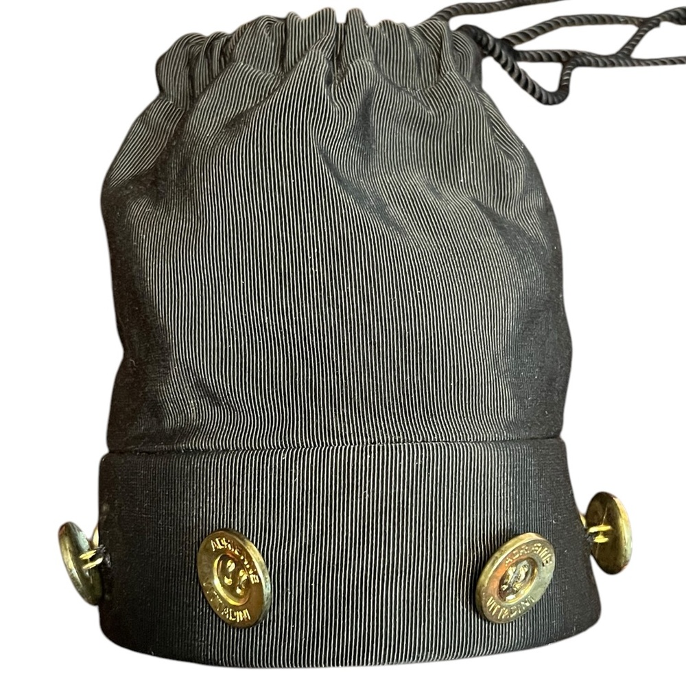 Rare Vintage Nylon Bucket Bag by Adrienne Vittadini NWT